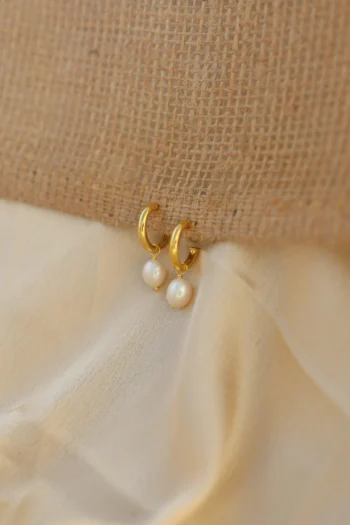 Pearl Hoops